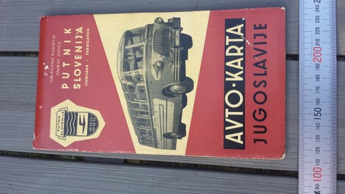 Ancienne carte routière