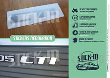 Autocollant Stickers 205 CTI