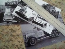 3 Photos Camions anciens