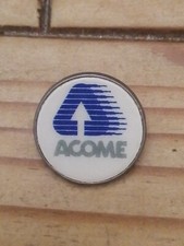 Pin's Pins Pin LAPEL Société Fabriquant Cablerie Urbaine Téléphonie "ACOME" 