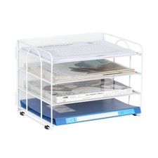 4 Compartiments Métal