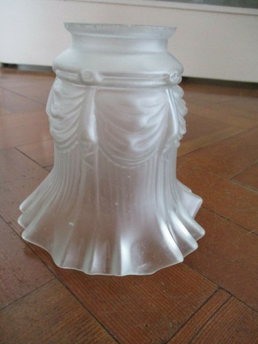 Vintage frosted glass light - vintage,