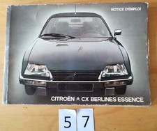 CITROEN CX BERLINES ESSENCE