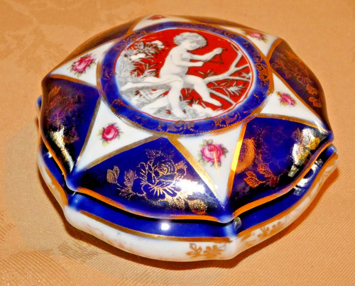 Bonbonnière porcelaine de - bonbonnière,