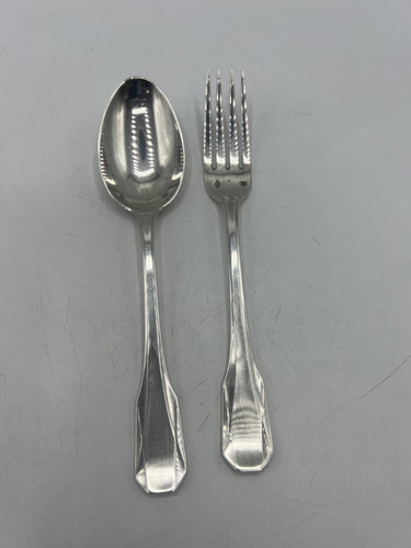 Couvert bapteme argent - de,