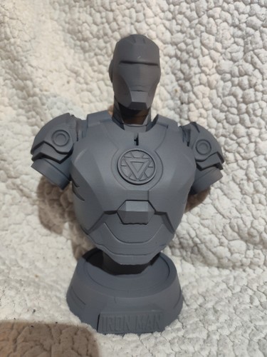 Printed bust statue - bust, fan