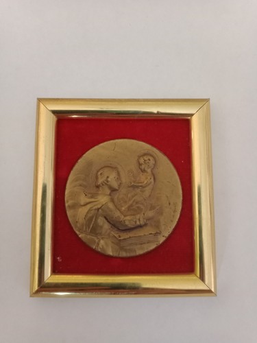 Médaille métal doré de - métal,