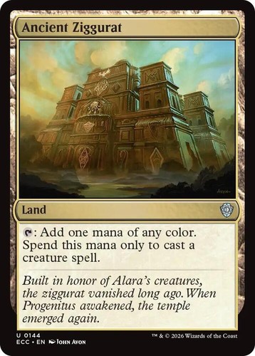 Ancient ziggurat mtg - nm,