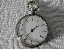 montre gousset argent homme