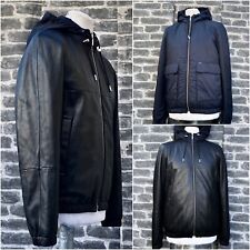Ultra Rare & Gorgeous Dior Homme AW19 '' CD " Reversible Leather Hooded Jacket