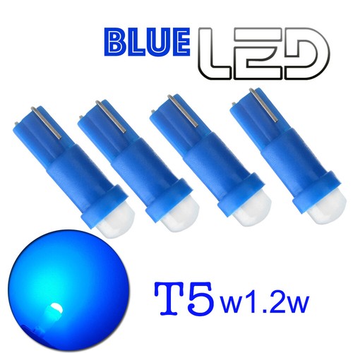 Ampoules led w1 2w bleu - t5,