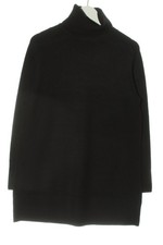 ZARA Pull-over à col roulé Dames Pull T EU 36 noir style décontracté