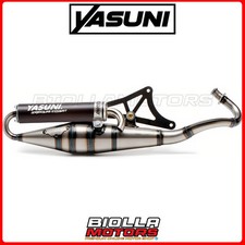 TUB418B POT D'ECHAPPEMENT YASUNI Z BLACK GILERA STALKER 50CC AC (DAL '99) OMOLOG