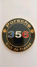 Badge,356 Club PORSCHE De France,vrai original,Ancien,Rare, Neuf, Ancien Stock