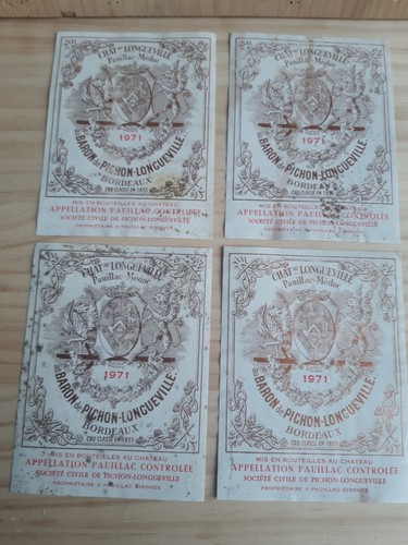 Lot étiquettes vin - 4,