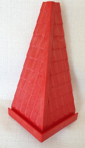 Playmobil toit rouge angle - toit,