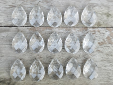 Lot de 15 pampilles de lustre