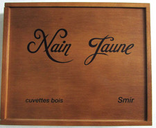 Jeu de Nain Jaune en bois 31 x 25,5 x 4 cm SMIR de France Jetons & Cuvettes bois