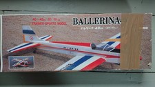 Très rare kit excellent état avion voltige RC tout bois BALLERINA TANGIKU 