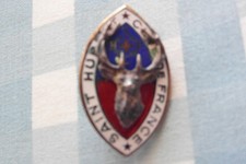 VENERIE BROCHE SAINT HUBERT CLUB DE FRANCE