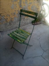 Chaise Jardin Antique Original