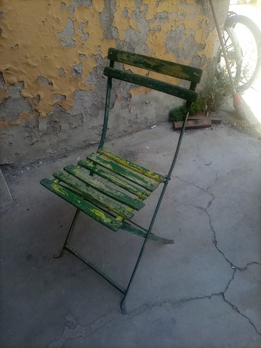 Chaise jardin antique - chaise, de