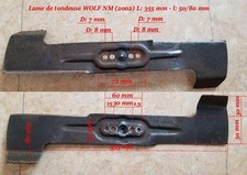 LAME DE TONDEUSES WOLF AFFÛTÉE COMME UN PROFESSIONNEL A PRIX CASSÉ