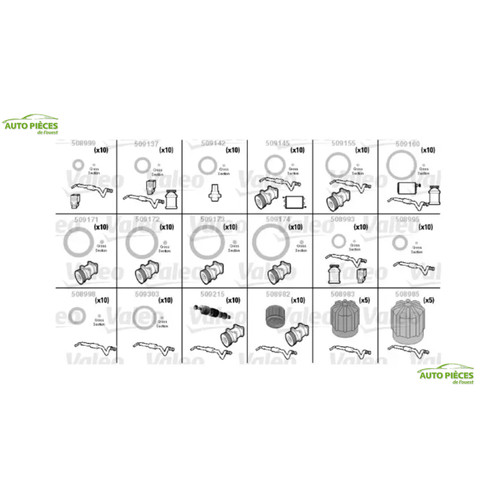 Coffret clim kit bouchon joint