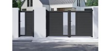 Ensemble portail aluminium