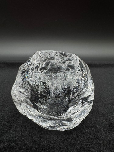 Bougeoir verre boule de - en,
