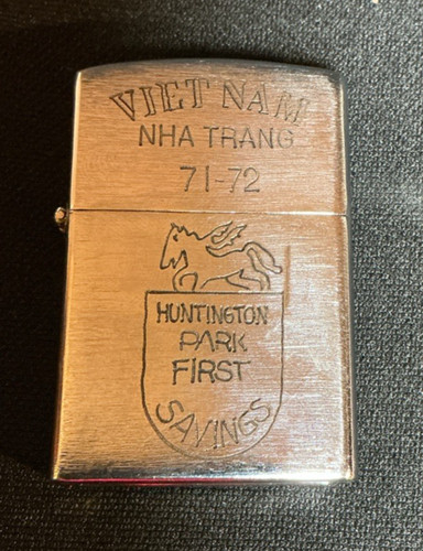 Vintage 1971 zippo vietnam war - vintage,