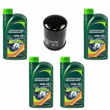 Huile Moteur Kit 10W40 4 Litre Filtre à HF148 pour TGB Lame 425 500 Lof Target