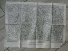 ancienne carte d'Etat Major