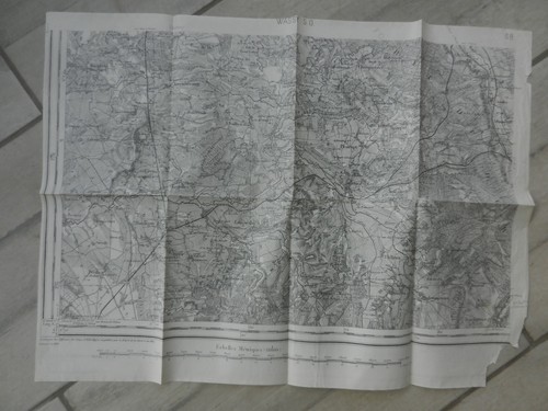 Ancienne carte etat - carte, major