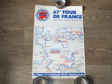 !! Ancienne affiche vélo cyclisme TOUR DE FRANCE 1967 !!