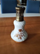 LAMPE BERGER DE PILLIVUYT (PY) DECORS AUX FLEURS DOREES .