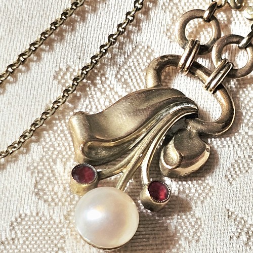 Collier ancien art - collier,
