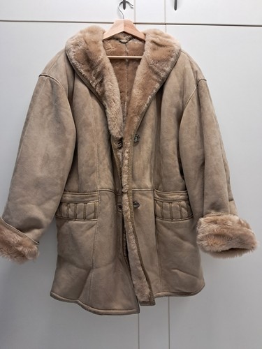 Veste manteau pardessus beige - veste,