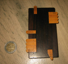Ancien Compteur de Points pour Jeu de Cartes Poker Bridge..