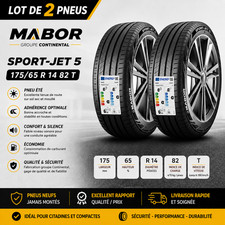 🛞 Lot de 2 Pneus 175/65 R14