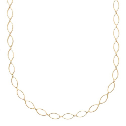 Collier sautoir maille - collier,