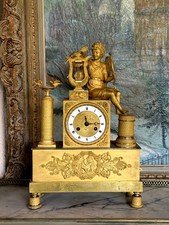 PENDULE ÉPOQUE EMPIRE EN