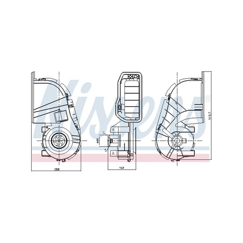 Nissens electric motor air - electric,