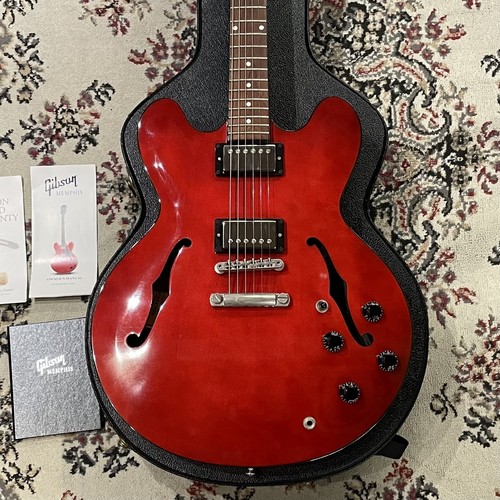 Gibson 335 studio wine - wine, red