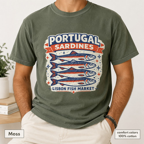 Portugal sardines shirt - portugal,