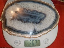 Belle Tranche D'Agate, Minéraux, Cristaux, Collection