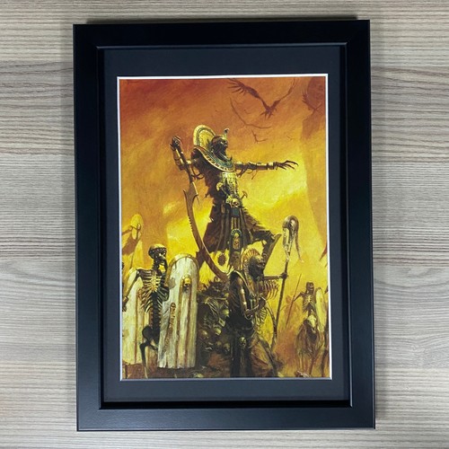 Tomb kings encadré art - tomb,