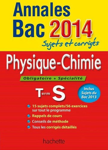 Physique chimie terminale - terminale, s