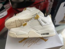 Air Jordan 4 rétro wmns white gold EU42