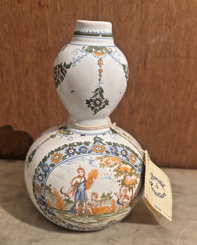 Vase ancien faïence de - faïence,